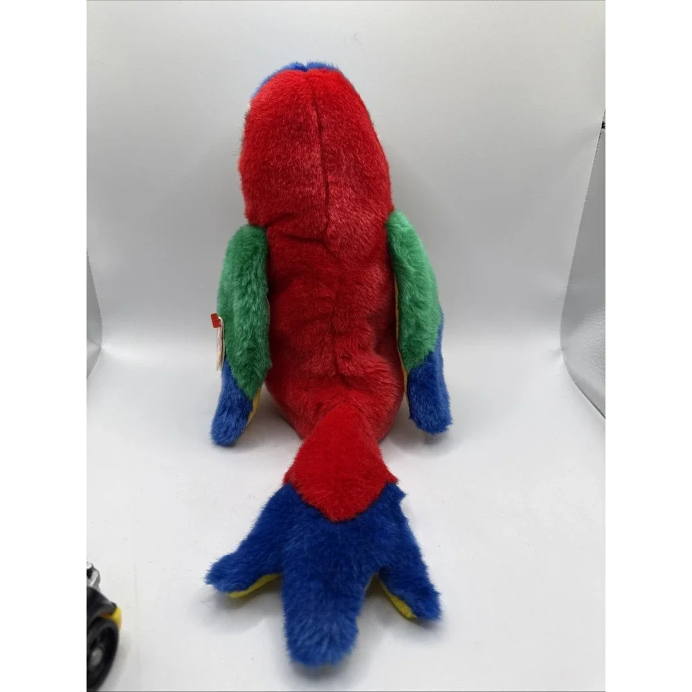 Ty Beanie Buddies Parrot Jabber Tropical 9